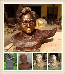 施光南人物銅雕