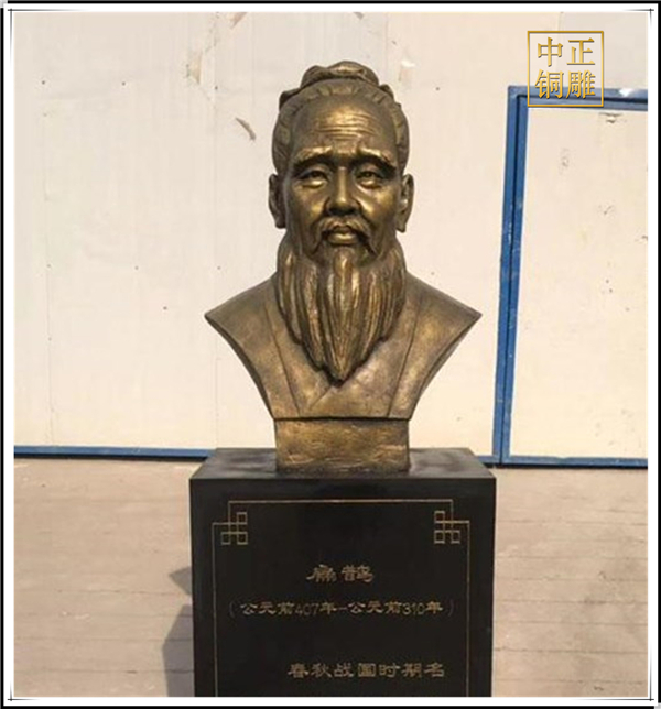 扁鵲人物胸像雕塑加工|扁鵲人物胸像雕塑價(jià)格