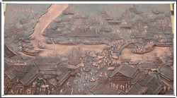 清明上河圖浮雕