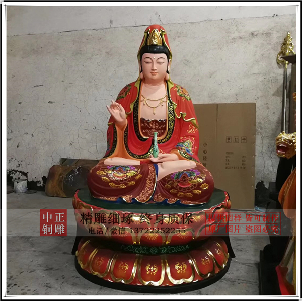 生產(chǎn)觀音銅雕塑