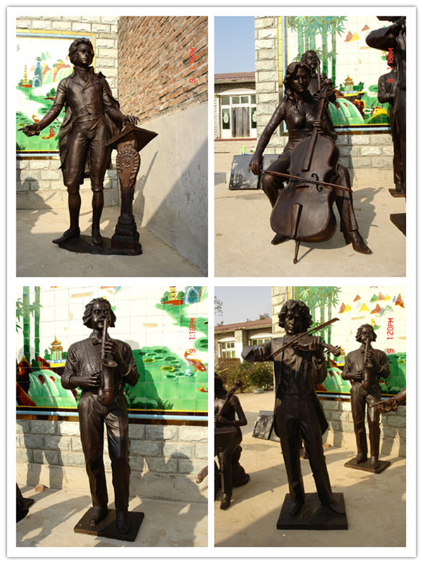 步行街人物雕塑