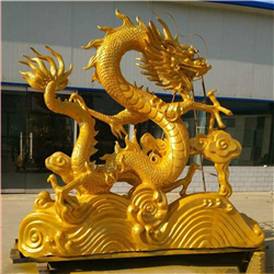 中國(guó)龍雕塑圖片