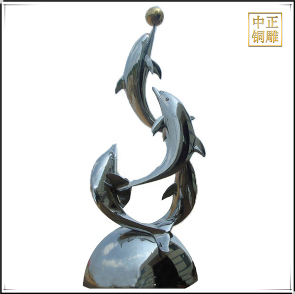 廠家供應(yīng)海豚雕塑