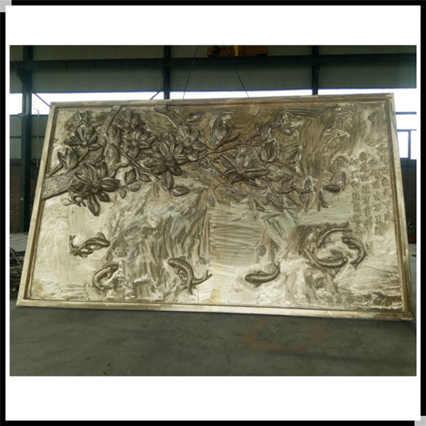 銅浮雕壁畫(huà)鑄造