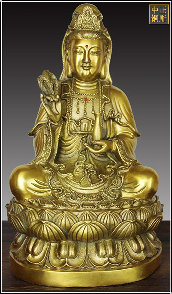 純銅觀(guān)音像