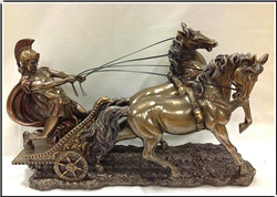 阿波羅戰(zhàn)車銅雕擺件