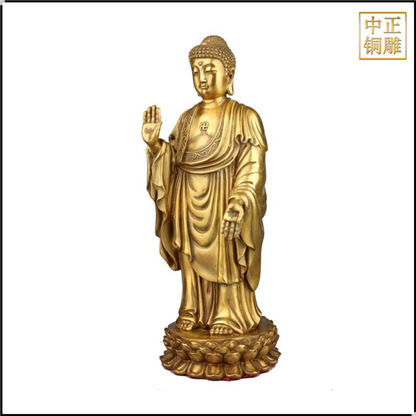 純銅如來(lái)佛祖