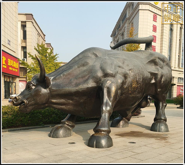 鑄銅牛雕塑
