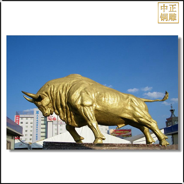 紐約市政府銅牛