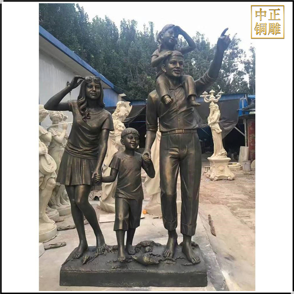 城市商場人物雕塑