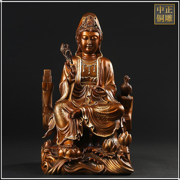 觀音菩薩銅佛像