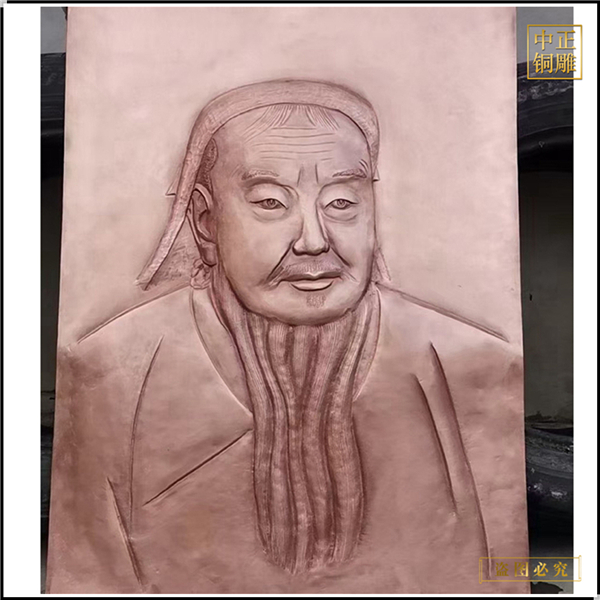 定制人物銅浮雕