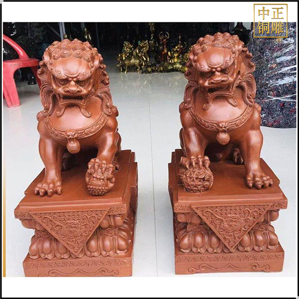 一對(duì)門口銅獅子.jpg 一對(duì)門口銅獅子.jpg