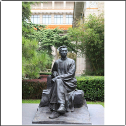 名人魯迅雕塑