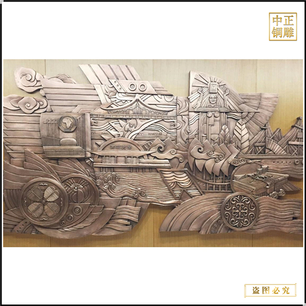 經(jīng)典銅浮雕