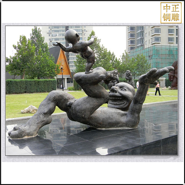 鑄造小區(qū)雕塑