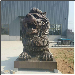 定做銅獅子制作