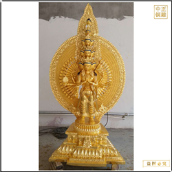 8米千手觀音銅像