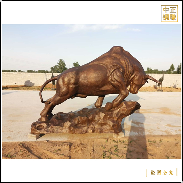 純銅長5米銅牛鑄造