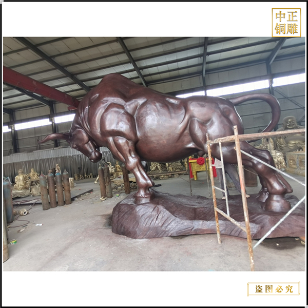 大號(hào)開荒銅牛擺件
