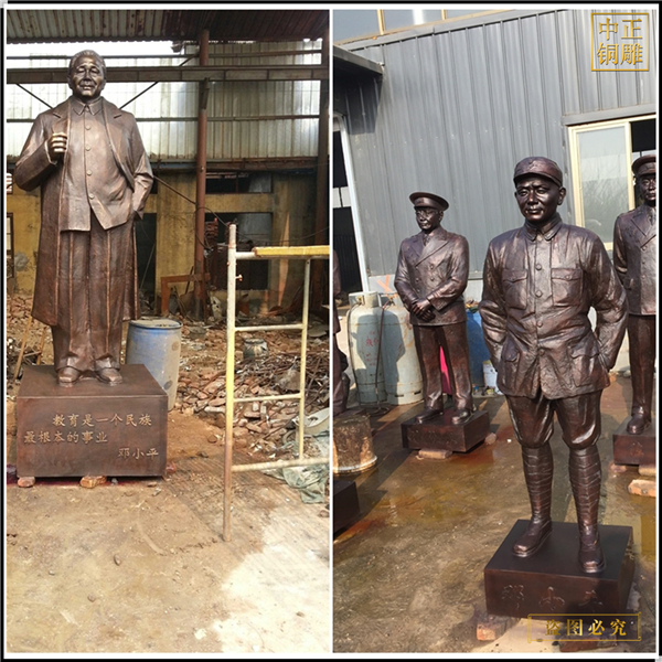 鄧小平室外銅雕塑