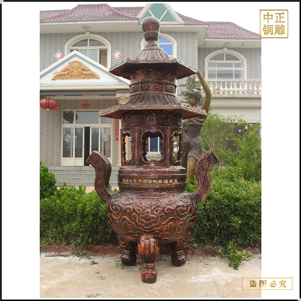 大型純銅香爐鑄造廠