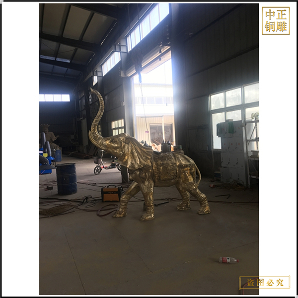 酒店別墅門口銅雕大象價(jià)格