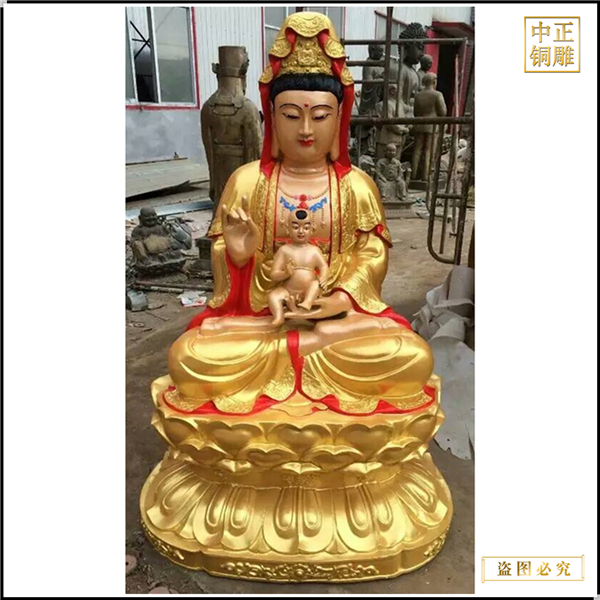 純銅貼金觀音像.jpg 純銅貼金觀音像.jpg