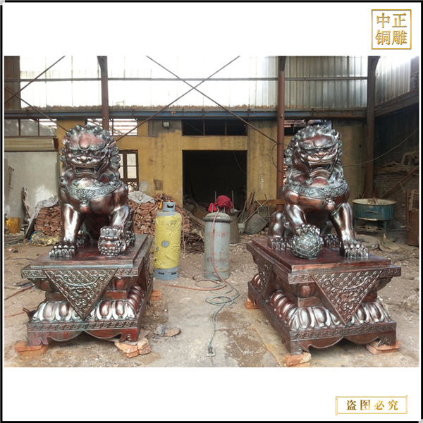 2.6米公司銅獅子制作.jpg 2.6米公司銅獅子制作.jpg