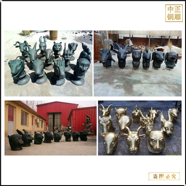 各種十二生肖銅雕塑批發(fā)