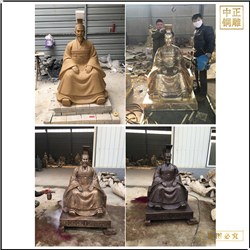 古代皇帝銅雕廠