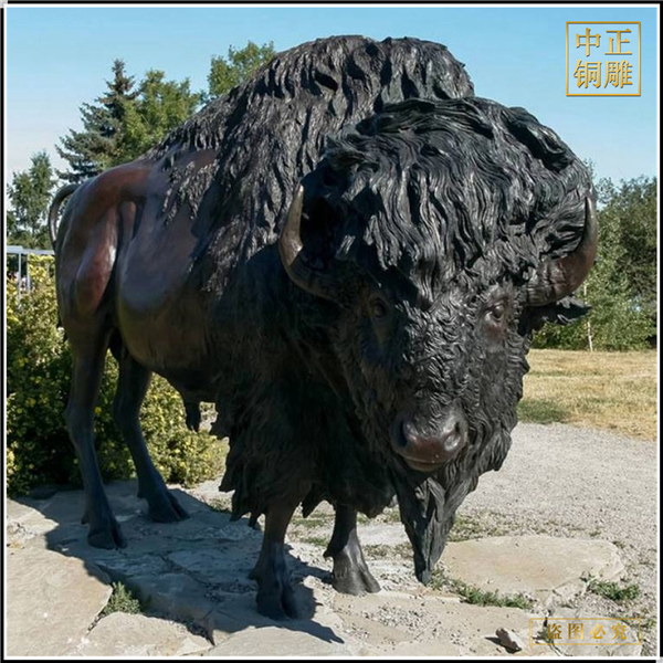 大型園林大銅牛雕塑