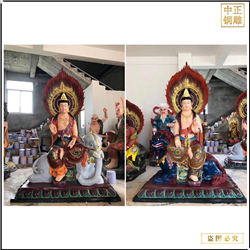 文殊普賢銅佛像廠