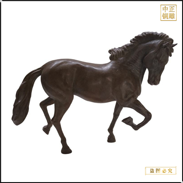 廣場5米銅馬雕塑