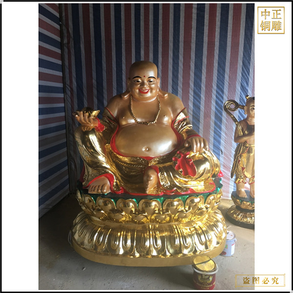 寺廟彌勒佛銅像定制設(shè)計(jì)