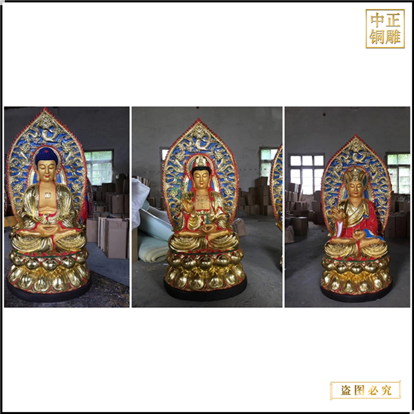 大型西方三圣佛像價(jià)格