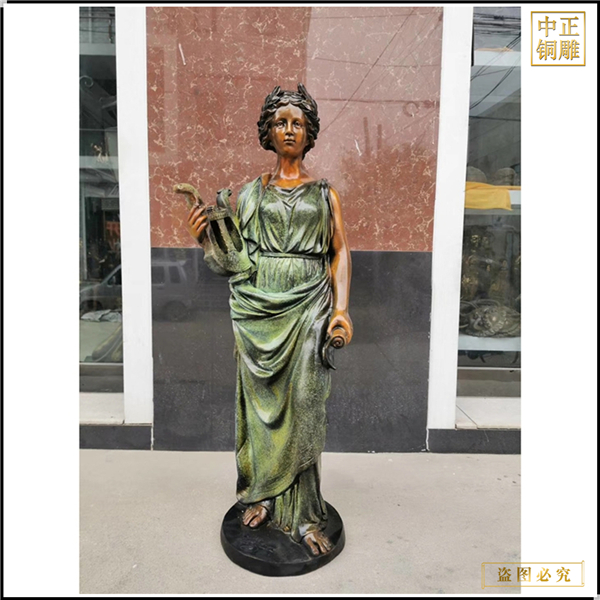 鑄銅西方人物雕塑廠家