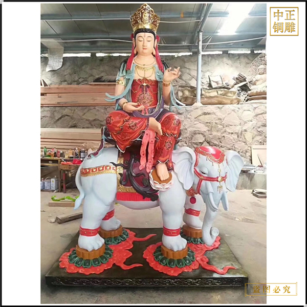 廠家定制文殊普賢佛像采購