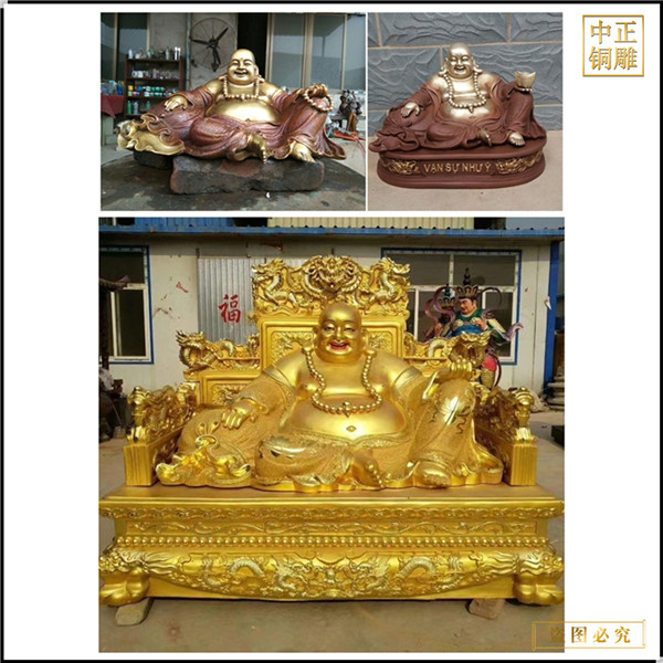 制作彌勒佛銅像價格