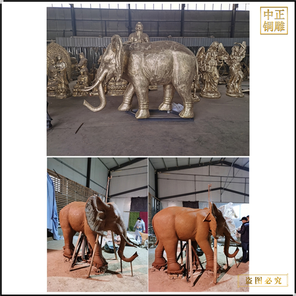 別墅門口銅大象鑄造.jpg 別墅門口銅大象鑄造.jpg