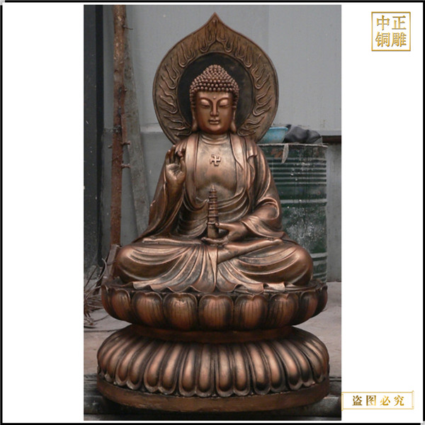 貼金釋迦牟尼佛銅像鑄造廠