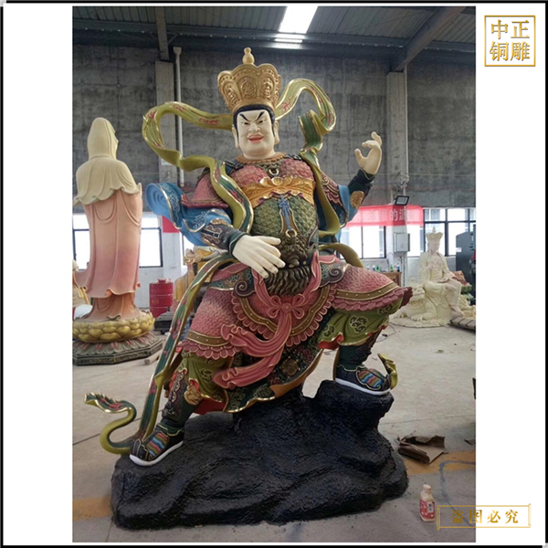 2米四大天王銅佛像