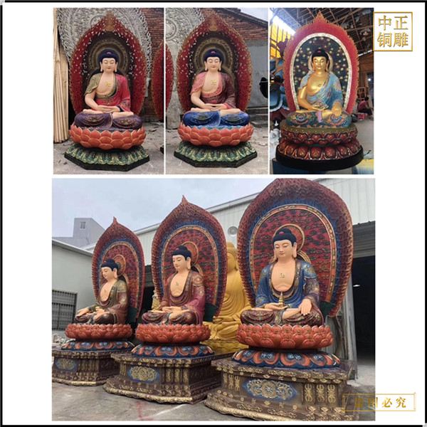 銷售彩繪釋迦牟尼佛像