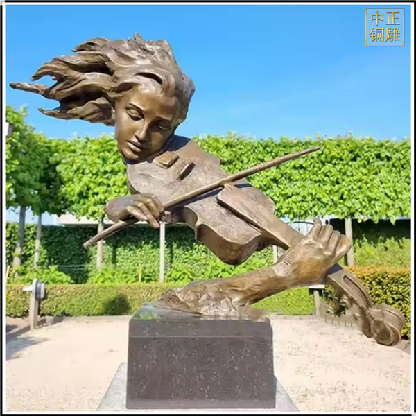 少女拉小提琴抽象雕塑.jpg 少女拉小提琴抽象雕塑.jpg